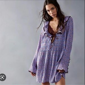 Free People Blossom Baby Mini Dress